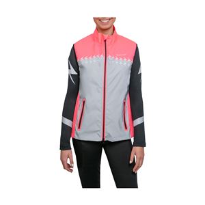 **pics** Hy Equestrian Silva Flash Lightweight Duo Reflective Gilet (Pink/Reflective Silver)