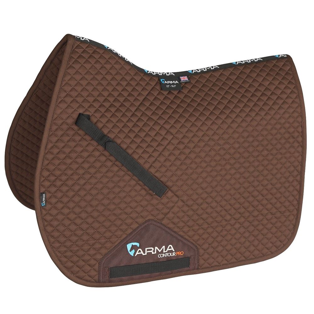 Shires ARMA Saddlecloth (Brown)