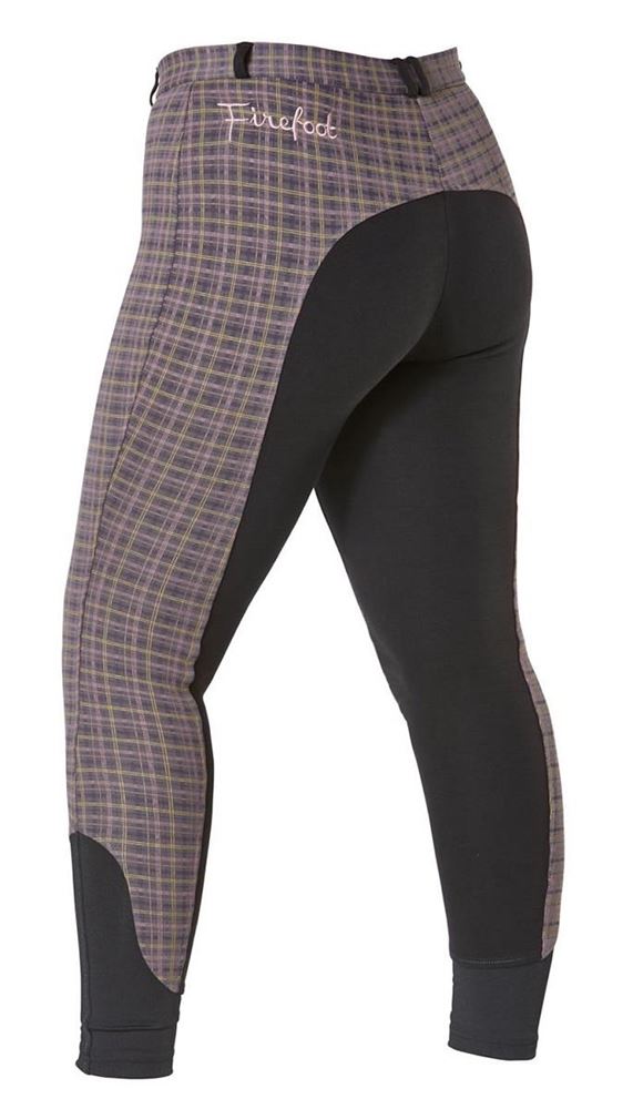 Firefoot Farsley Breeches - Ladies (Rose Gold Check)
