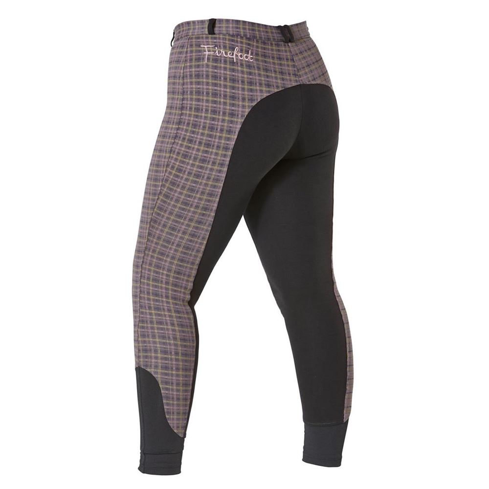 Firefoot Farsley Breeches - Ladies (Rose Gold Check)