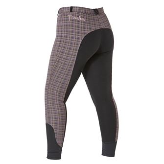 Firefoot Farsley Breeches - Ladies (Rose Gold Check 30") *Clearance*