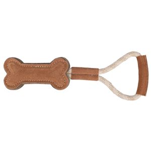 Benji & Flo Tug 'n' Play Toys - Rope with Bone
