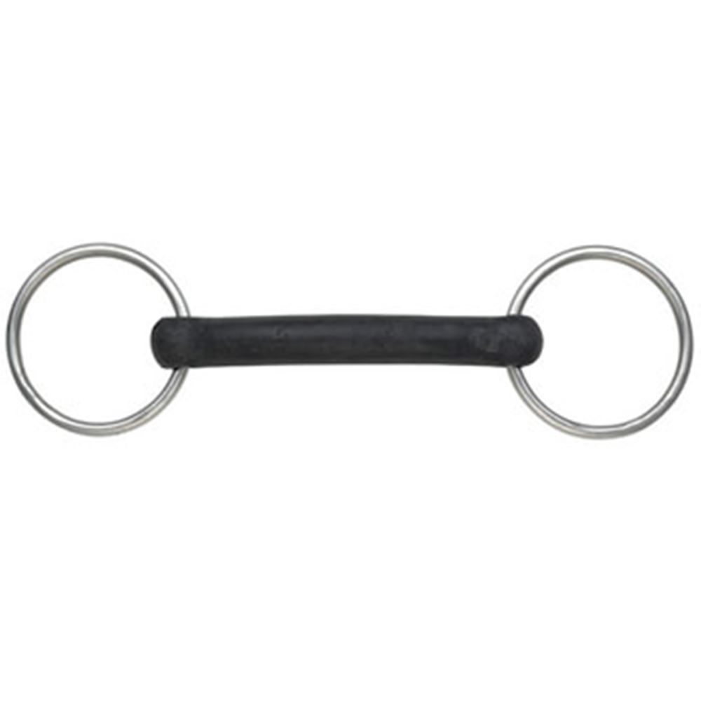 Loose Ring Hard Mouth Rubber Snaffle