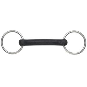 Loose Ring Hard Mouth Rubber Snaffle