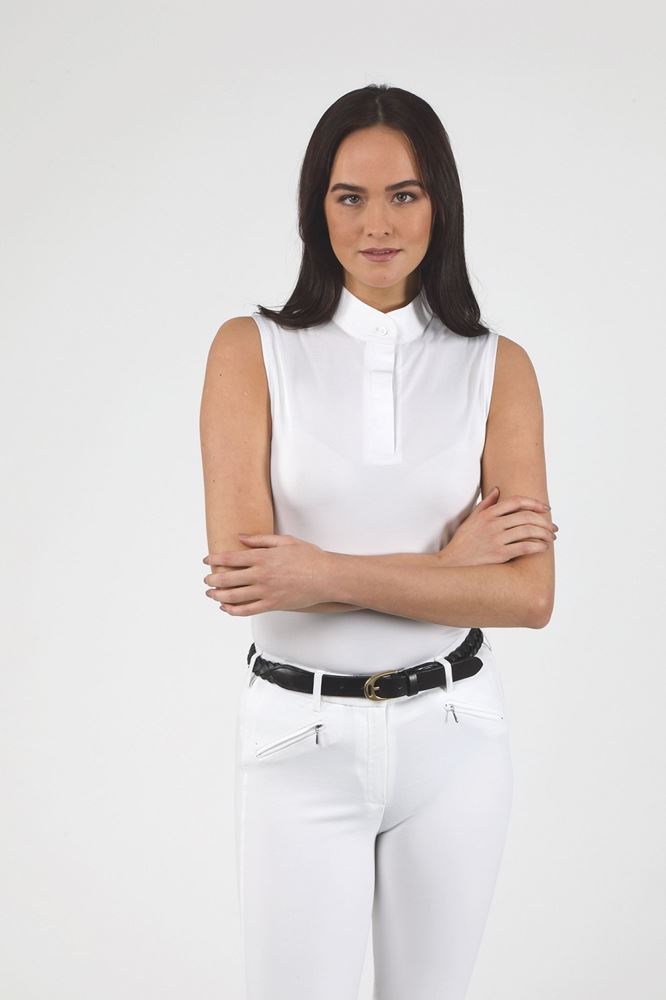 Shires Aubrion Sleeveless Stock Shirt