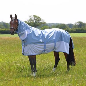 Shires Tempest Original Waterproof Fly Rug (Pale Blue)
