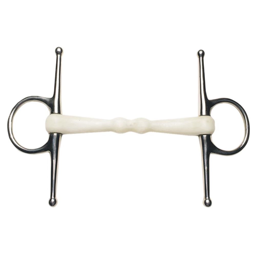 Korsteel Flexi Mullen Mouth Full Cheek Snaffle Bit