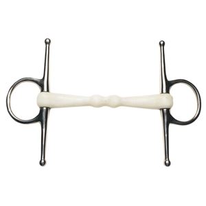 Korsteel Flexi Mullen Mouth Full Cheek Snaffle Bit