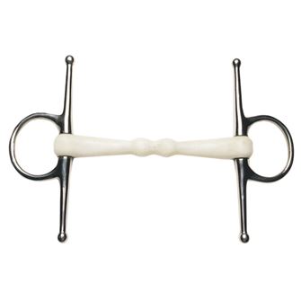 Korsteel Flexi Mullen Mouth Full Cheek Snaffle Bit