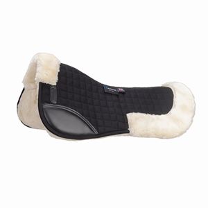 Shires Arma Deluxe Cotton Half Pad (Black/Natural)