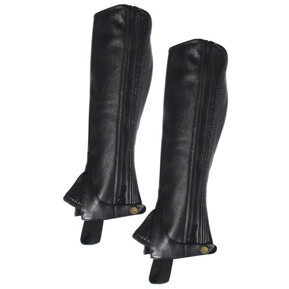 Rhinegold Children’s Leather Gaiters