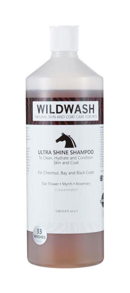 WildWash Horse Shampoo Ultra Shine - 1 Litre