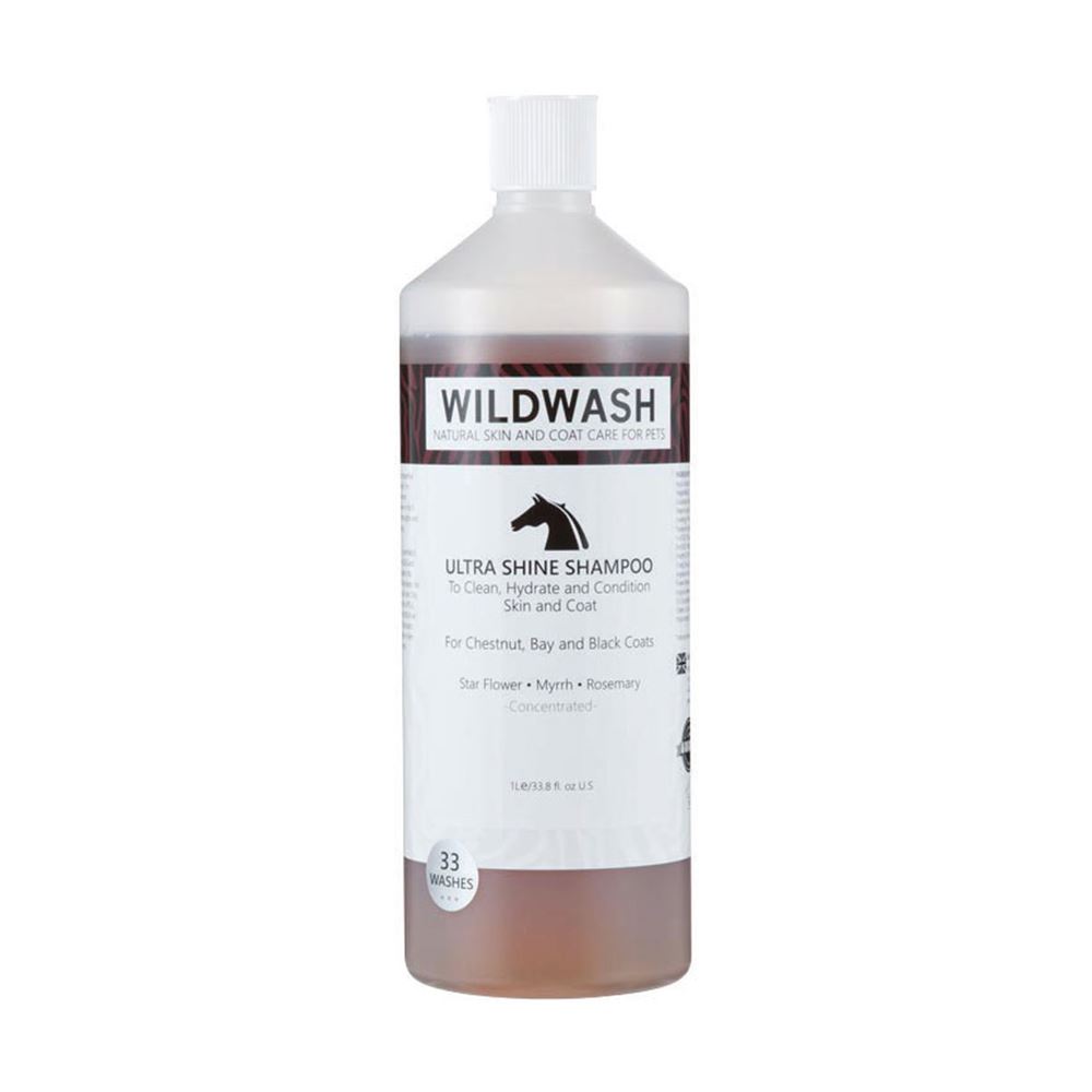 WildWash Horse Shampoo Ultra Shine - 1 Litre