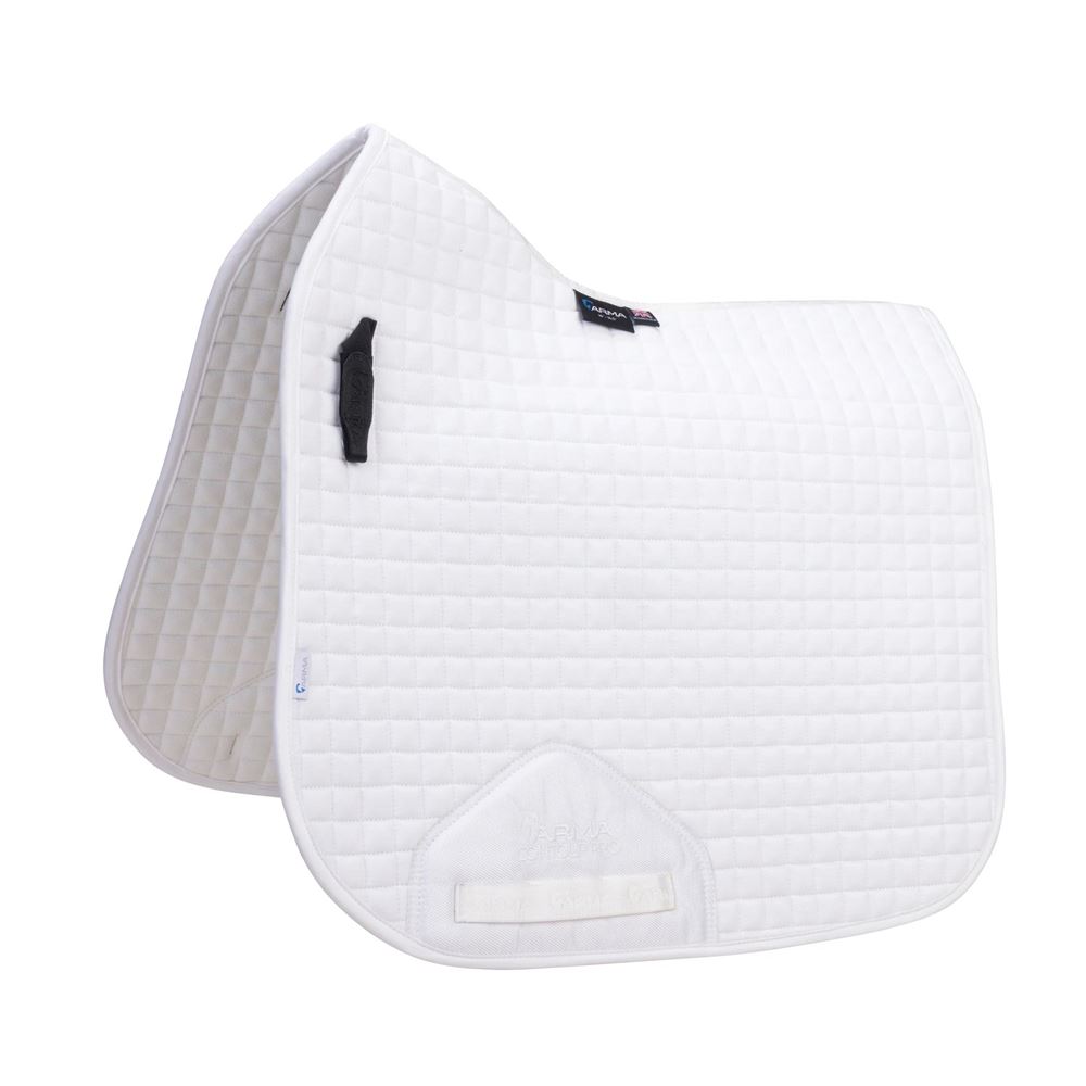 Shires Arma Deluxe Cotton Dressage Saddlecloth 