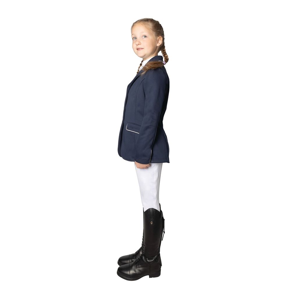Hy Equestrian Children's Roanne Competition Jacket (Navy)