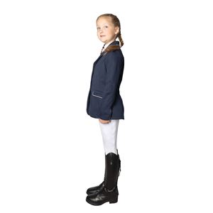 Hy Equestrian Children's Roanne Competition Jacket (Navy)