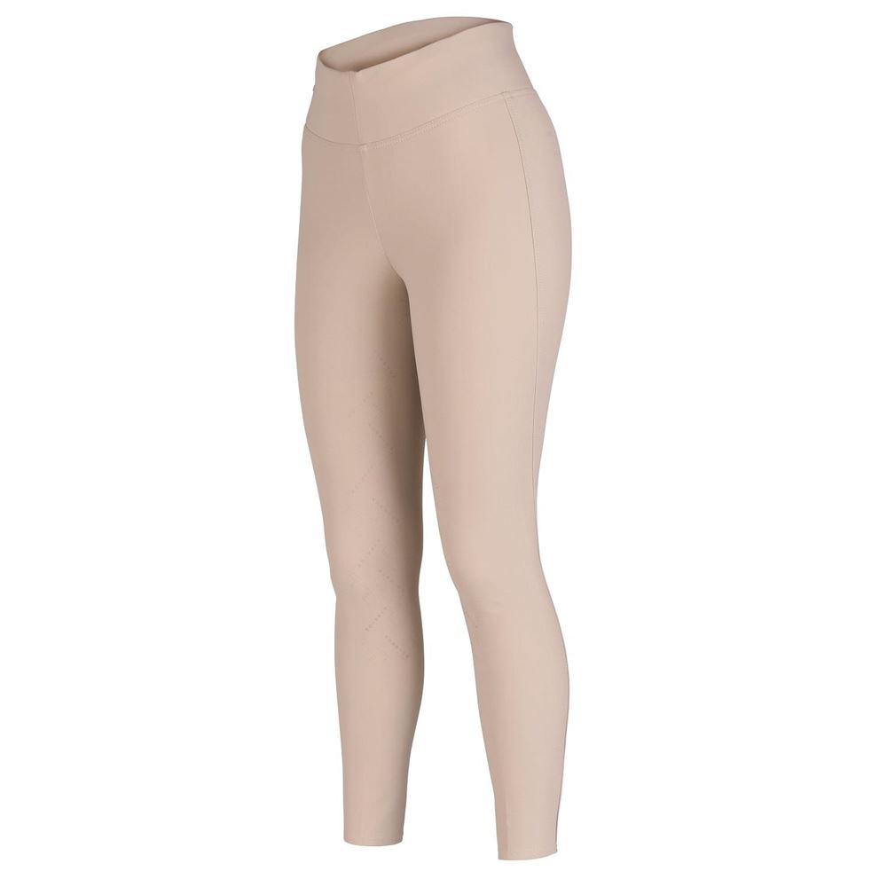 Shires Aubrion Optima Ladies Sport Riding Tights (Beige)