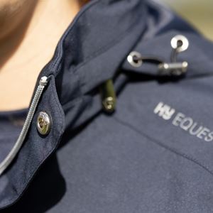 Hy Equestrian Elevate Lightweight Waterproof Jacket (Navy)