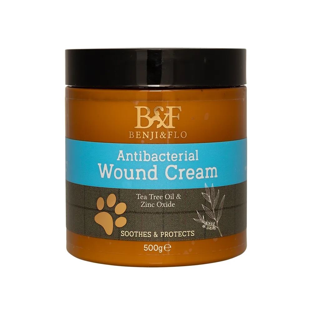 Benji & Flo Antibacterial Wound Cream (500g)
