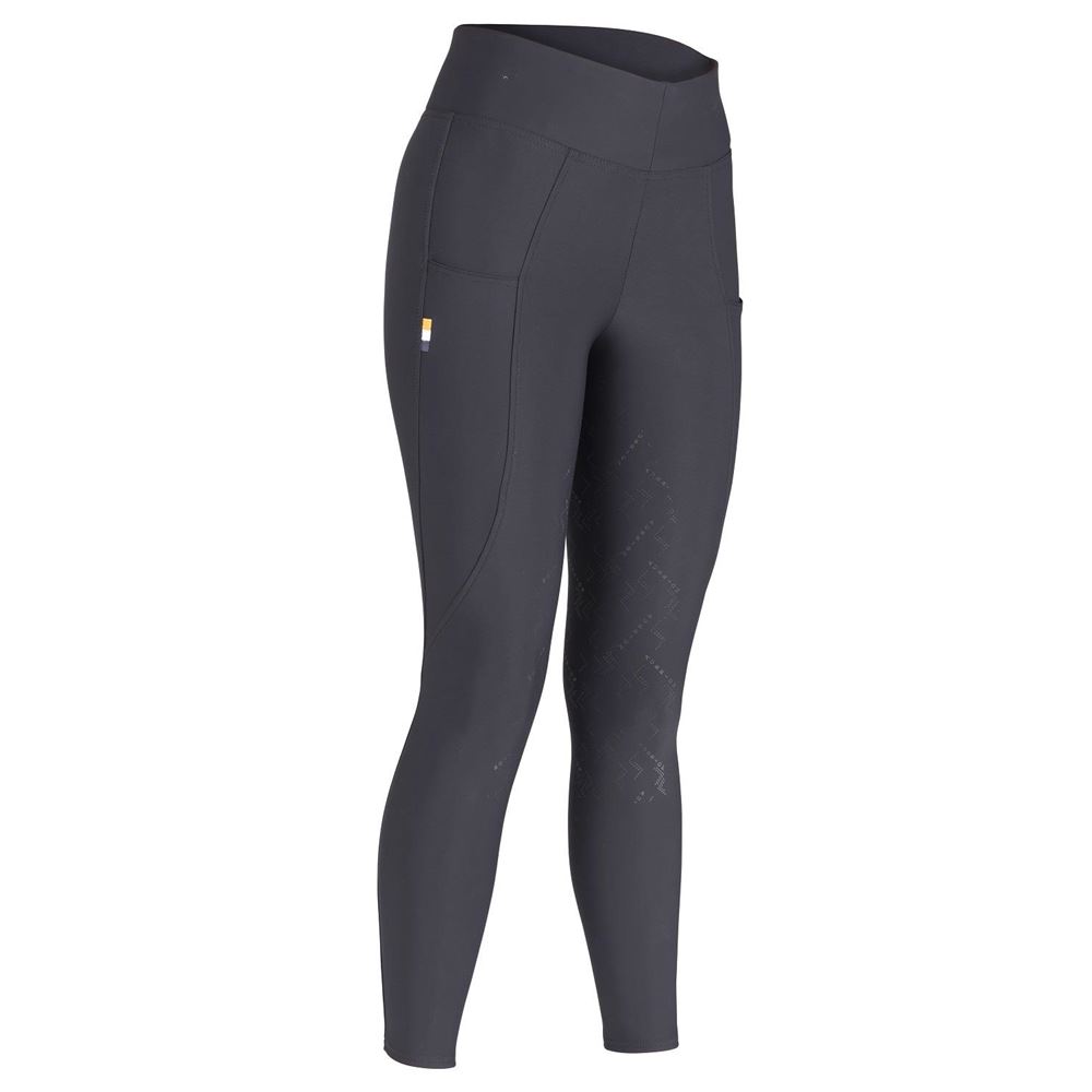 Shires Aubrion Optima Ladies Sport Riding Tights (Black)