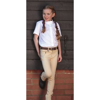 Dublin Child's Twyford 3 in 1 Competition Shirt (White - 16/32") *Clearance*