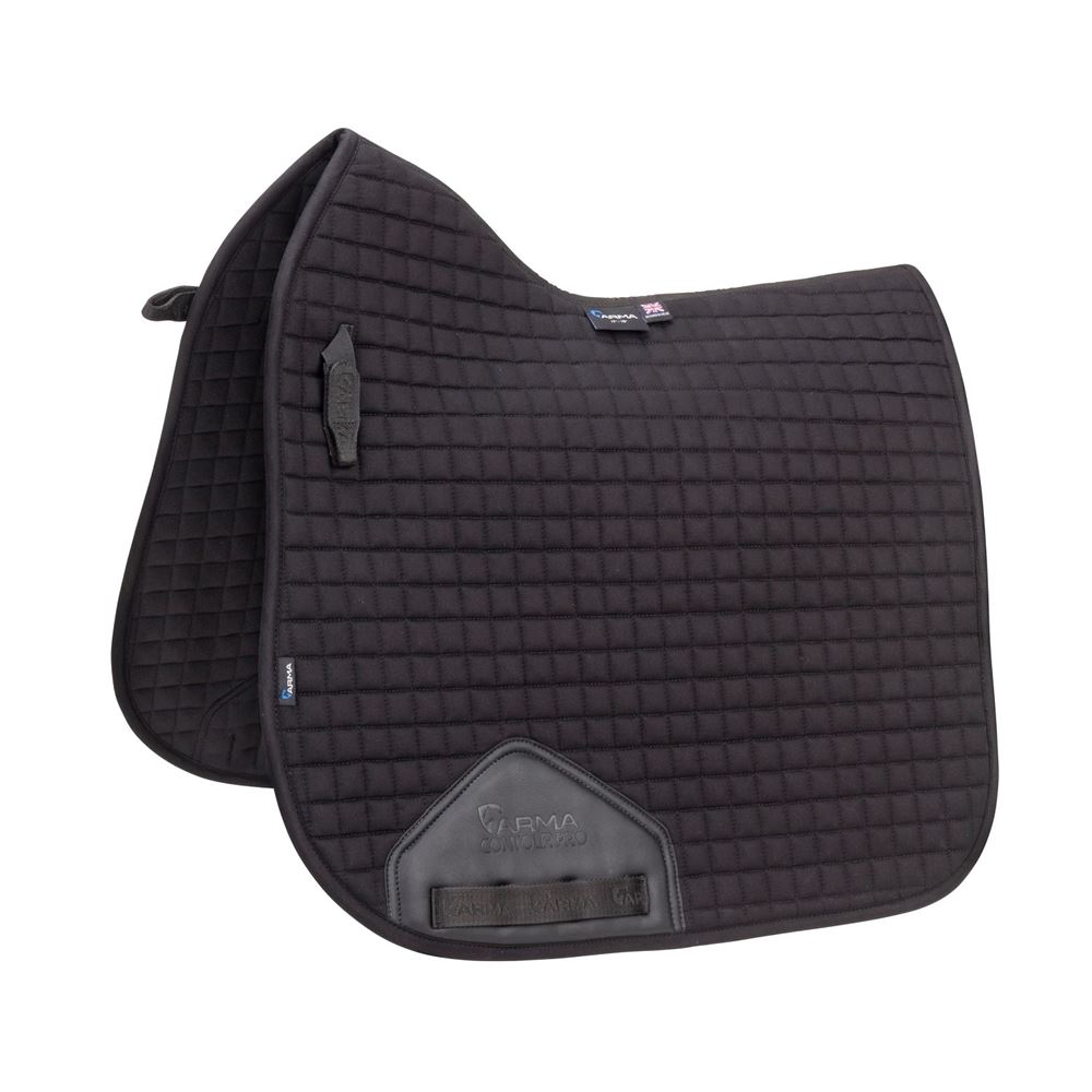 Shires Arma Deluxe Cotton Dressage Saddlecloth 