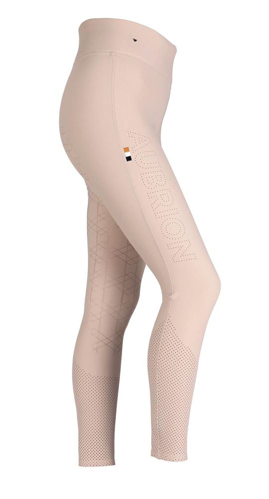 Shires Aubrion Optima Ladies Air Riding Tights (Beige)