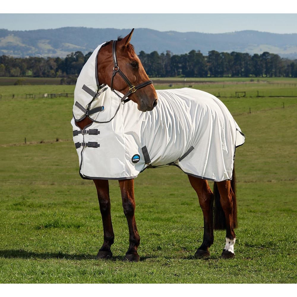 WeatherBeeta ComFiTec Tyro Fly Sheet Combo (White/Charcoal)