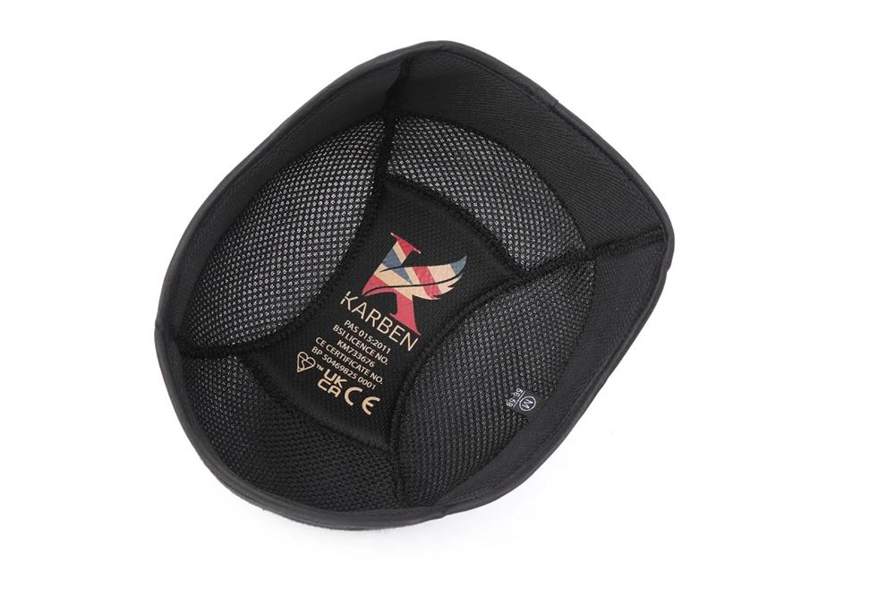 Shires Karben Riding Hat Replacement Liner (Black)