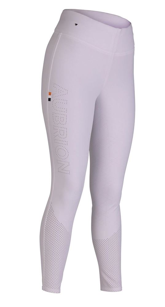 Shires Aubrion Optima Ladies Air Riding Tights (White)