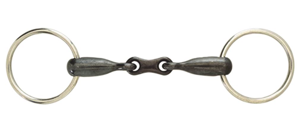 Korsteel Sweet Iron French Link Loose Ring Snaffle