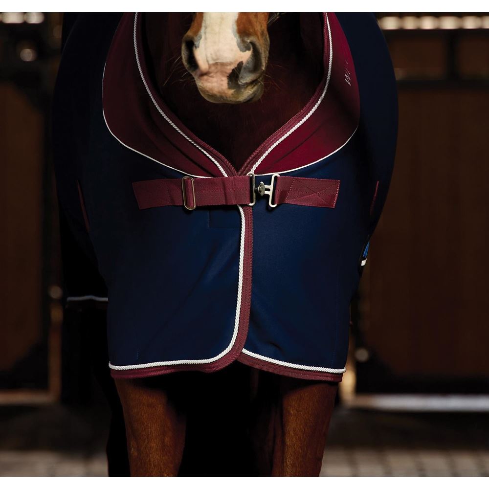 Weatherbeeta Opulence Show Sheet Standard (Navy/Burgundy)