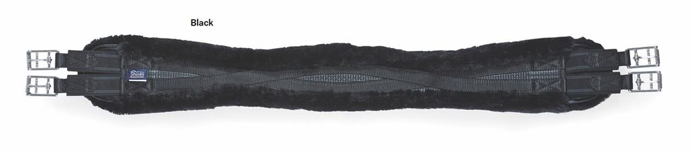 Shires Performance SupaFleece Contour Girth with Elastic