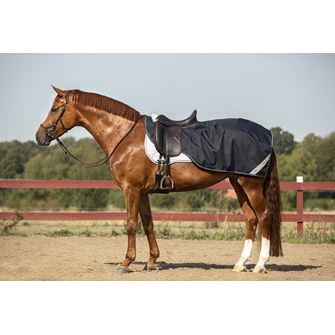 Horseware Amigo Ripstop Competition Sheet - Small (Navy/Navy & White) *Clearance*