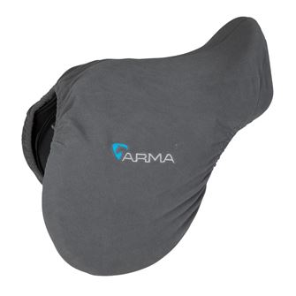 Shires ARMA Fleece Saddle Cover 17"-18" (Grey)