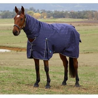 Weatherbeeta Comfitec Prelim Turnout Combo - 0g (Navy Embossed Plaid)