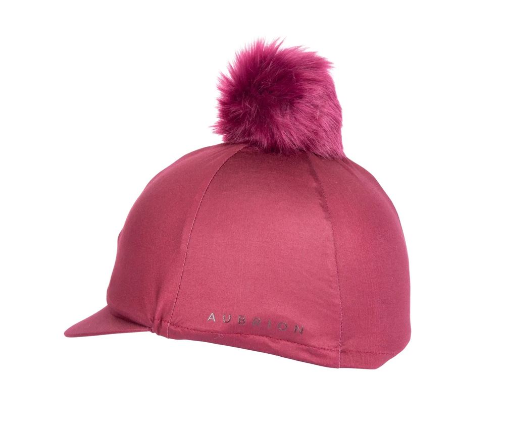 Shires Aubrion Eltar Hat Silk (Black Cherry)