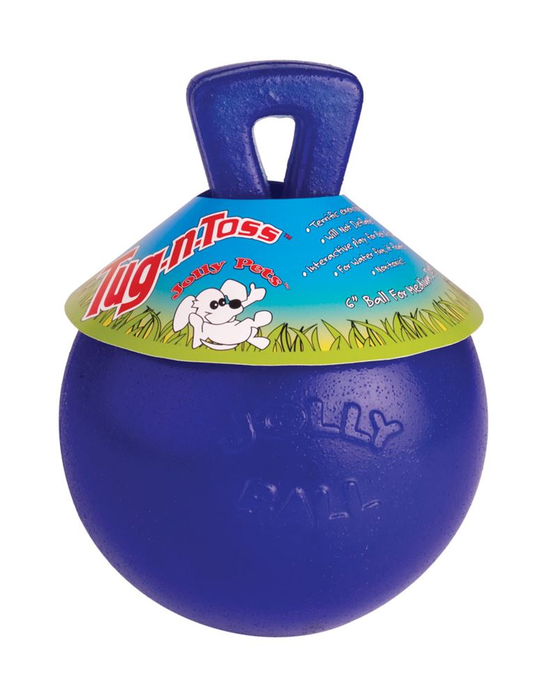 Horsemen's Pride Jolly Ball Tug-N-Toss 6"