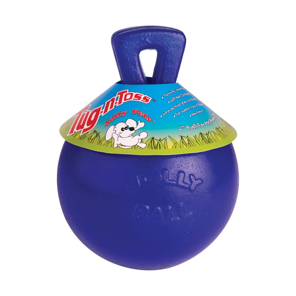 Horsemen's Pride Jolly Ball Tug-N-Toss 6"