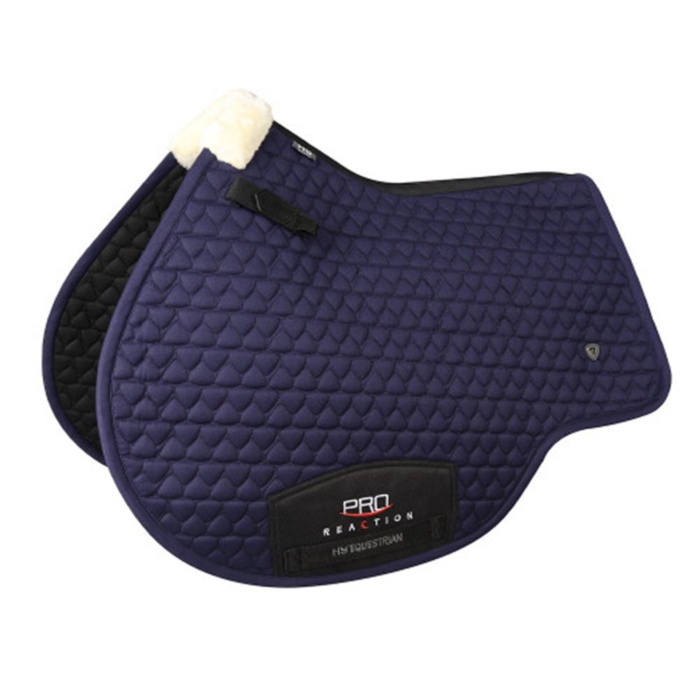 Hy Equestrian Pro Reaction Close Contact Saddle Pad (Navy)