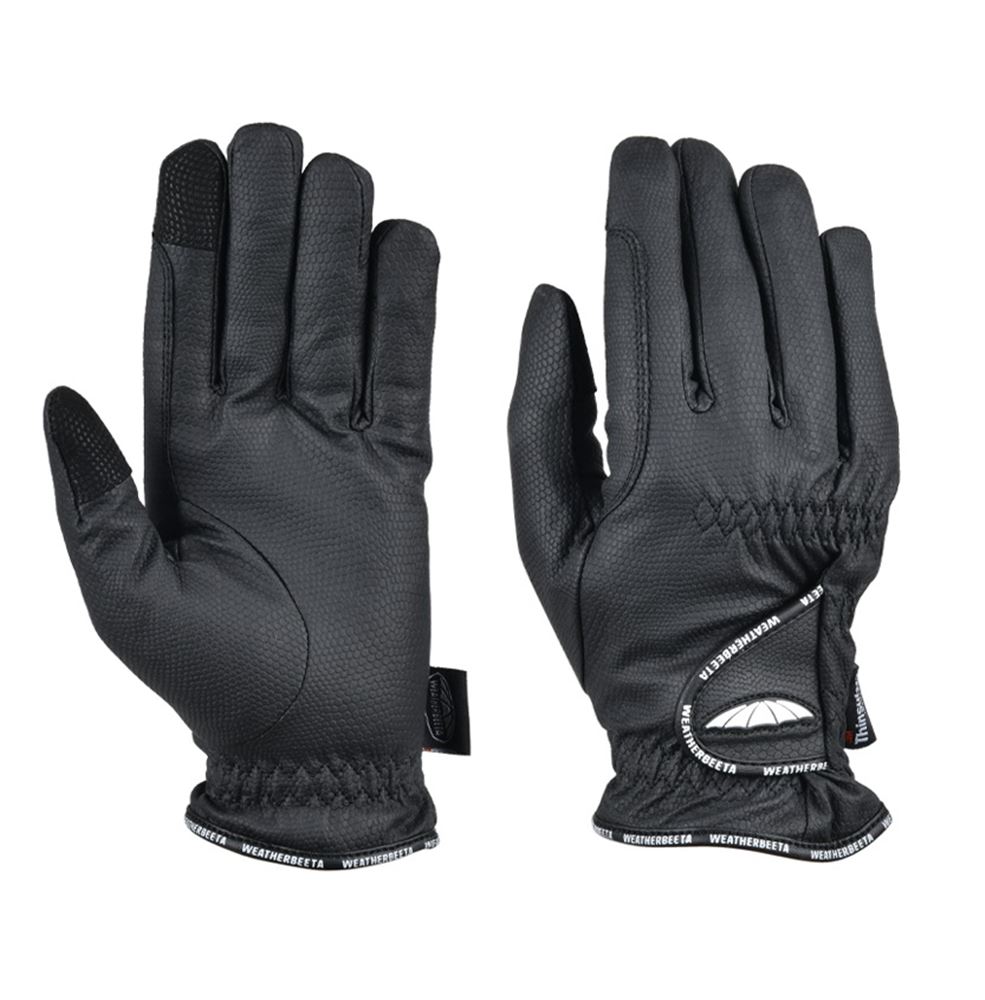 Weatherbeeta Heat-Tec Riding Gloves (Black)