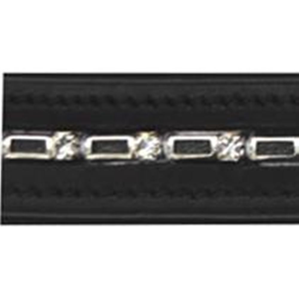 JHL Square Linked Diamonte Browband
