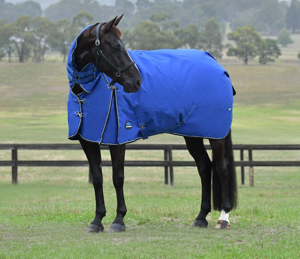 Weatherbeeta Comfitec Essential Turnout Combo - 220g (Cobalt/Black)