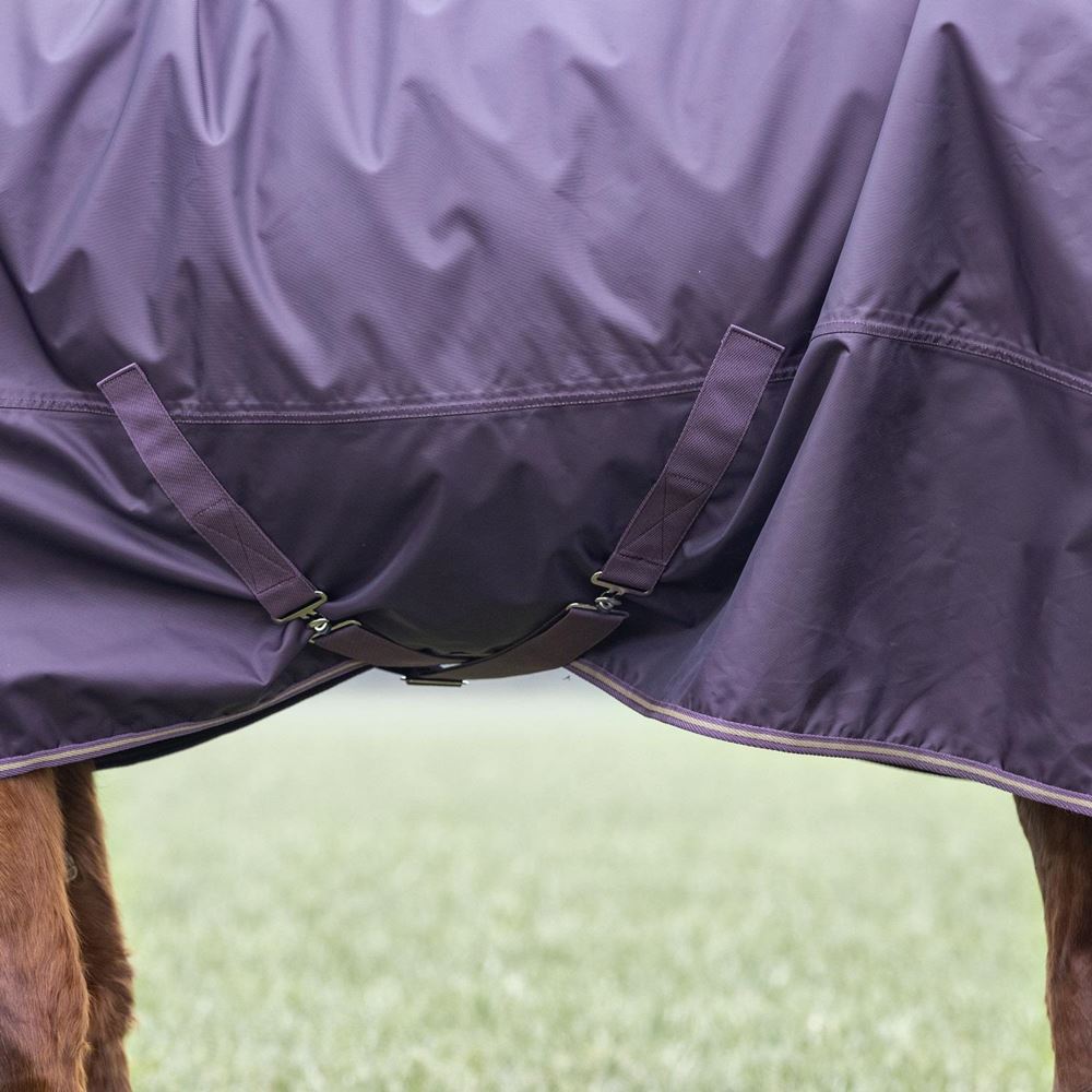 Shires Typhoon 100 Combo Turnout Rug (Black Cherry)