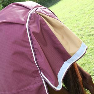 Shires Highlander Plus 100 Turnout Rug (Maroon)