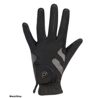 Dublin Cool-It Gel Riding Gloves (Black/Grey)
