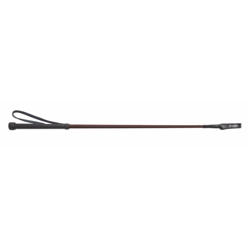 Shires Thread Stem Whip - Child (Plain Brown)