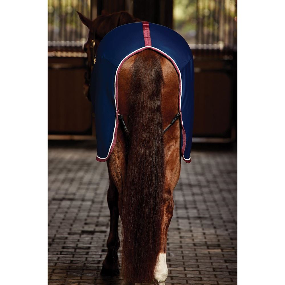 Weatherbeeta Opulence Show Sheet Standard (Navy/Burgundy)