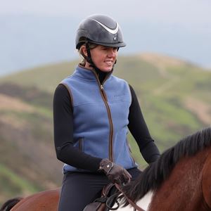 Shires Aubrion Core Ladies Fleece Gilet (Blue)