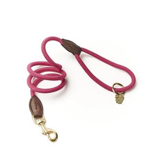 Shires Digby & Fox Fine Rope Lead (Pink)